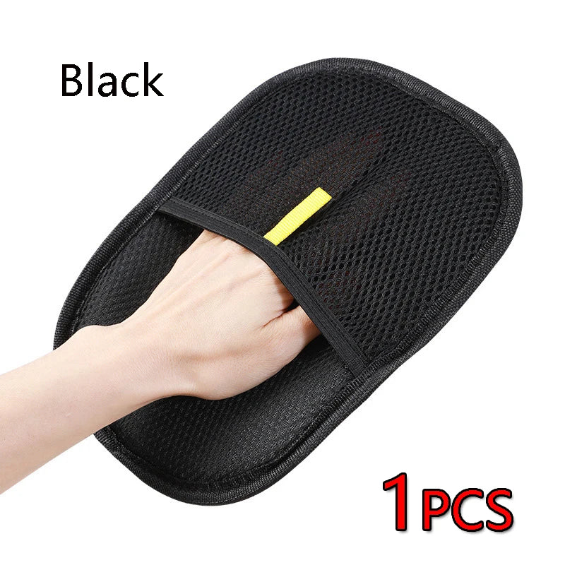 Pet Hair Remover Brush Kitten Hair Removal Gloves Deshedding Brush Glove for Dog Cat Double-Sided Fur Hair Cleaning Glove Carpet